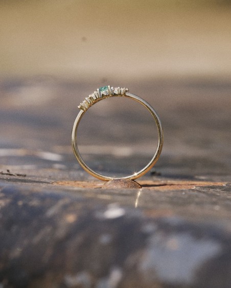 OB 0.09 Ct Hsi Y Saffier Ring | LECARRE