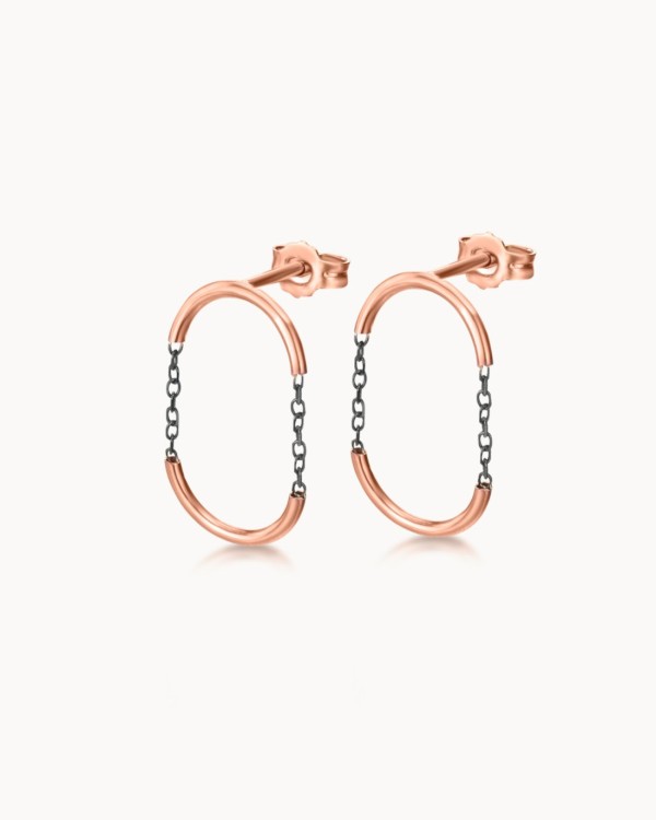 Ketting en halfronde hanger | LECARRE