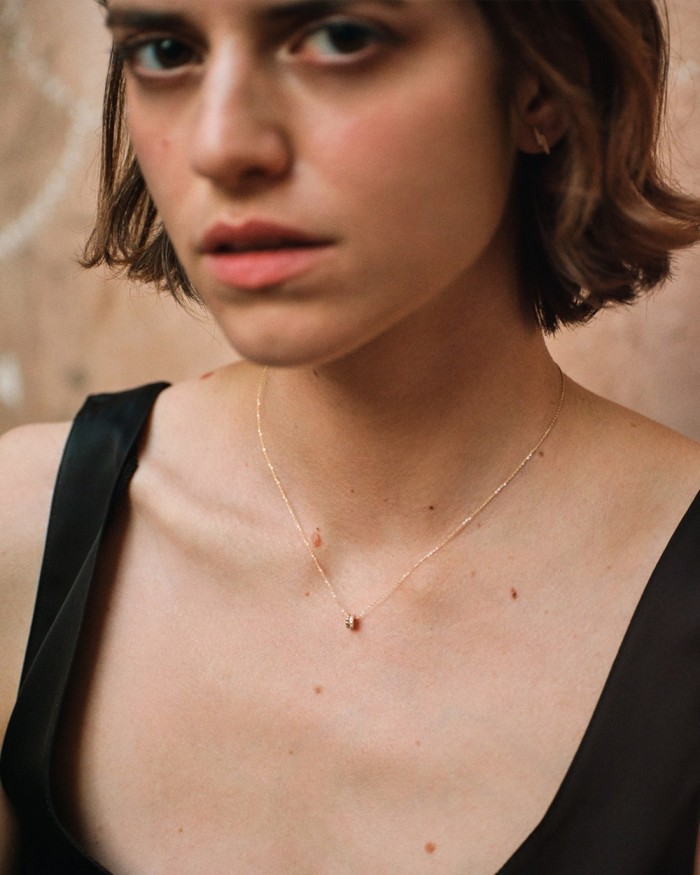 Orecchini Mini Bubble Oro Diamanti | LECARRE