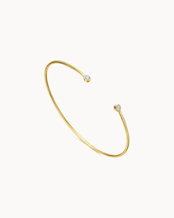 Torques-armband i guld och diamanter | LECARRE