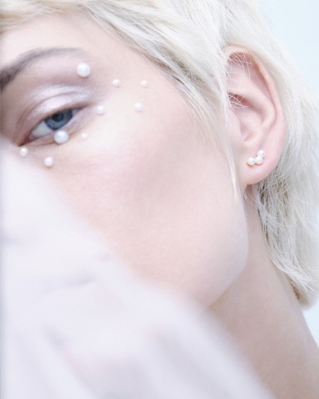 Μενταγιόν Αναρρίχησης με Μαργαριτάρια 3 χιλ. | LECARRE