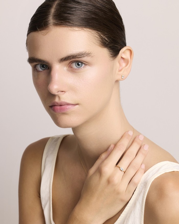 Pend. OA Top. Ovale bleu 5x3 mm | LECARRE