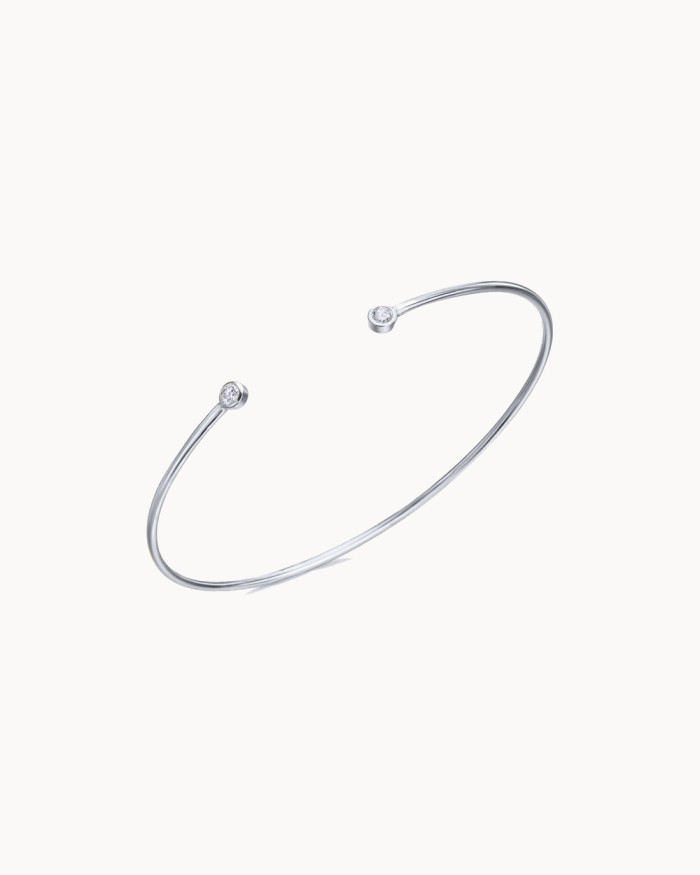 Torques armband in witgoud en diamanten | LECARRE