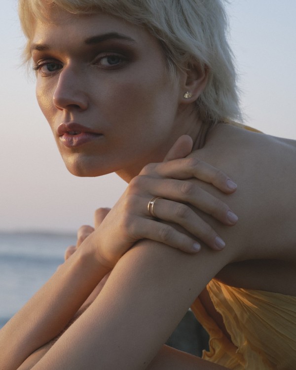 OA Fan oorbellen 0,03 ct | LECARRE 2