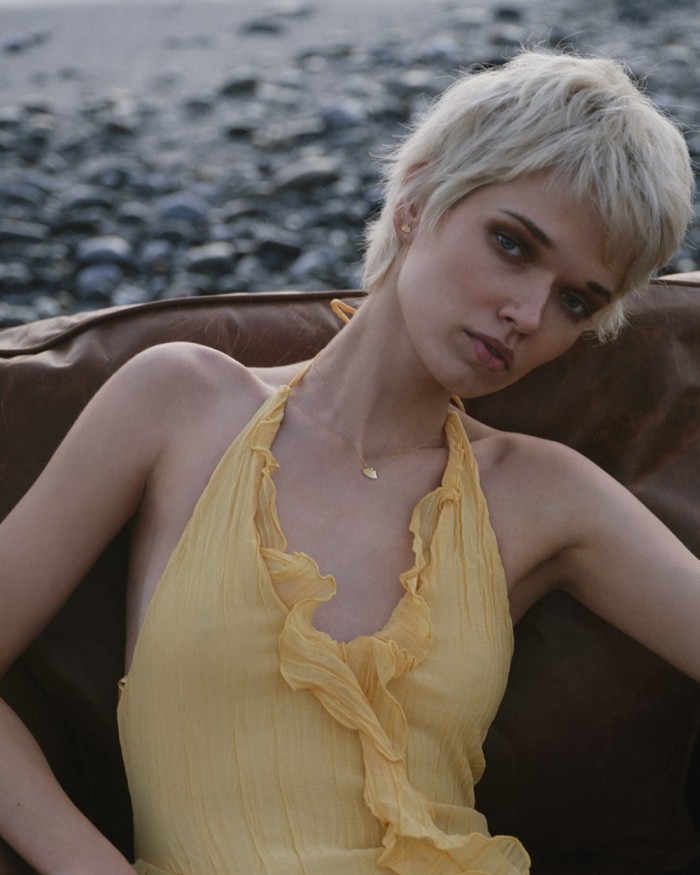 PENDIENTES OA ABANICO 0.03 CT | LECARRE