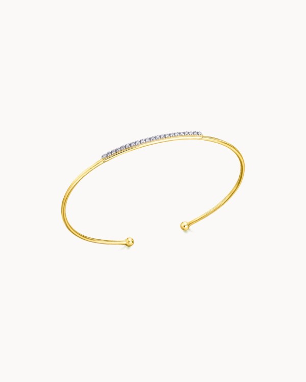 Pulsera Oro Diamantes | LECARRE