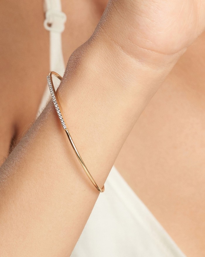 Pulseira de ouro e diamantes | LECARRE