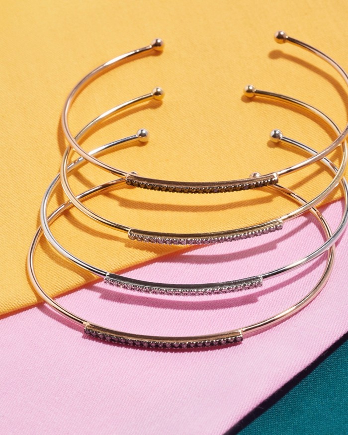 Bracelet en or rose et diamants bruns | LECARRE