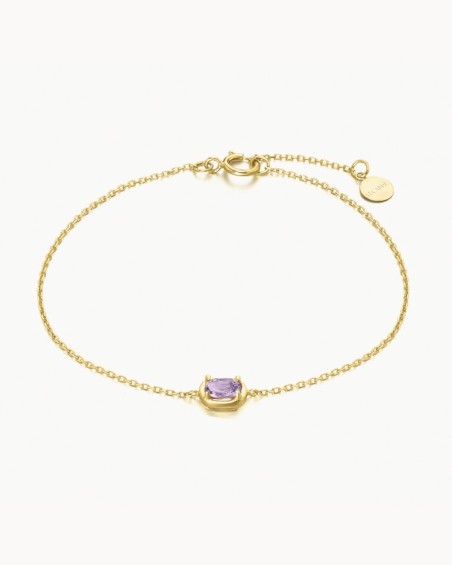 PULSERA OA AMATISTA OVAL 5X3 | LECARRE