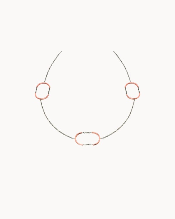 Chain and Semicircles Choker | LECARRE