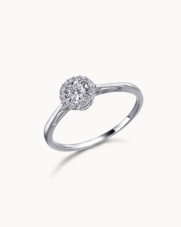 Anillo Roseta De Diamantes | LECARRE