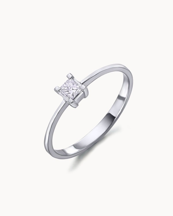 Diamanten prinsessenring | LECARRE