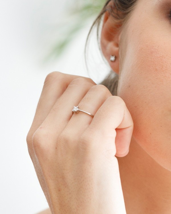 Diamantprinsessring | LECARRE 2