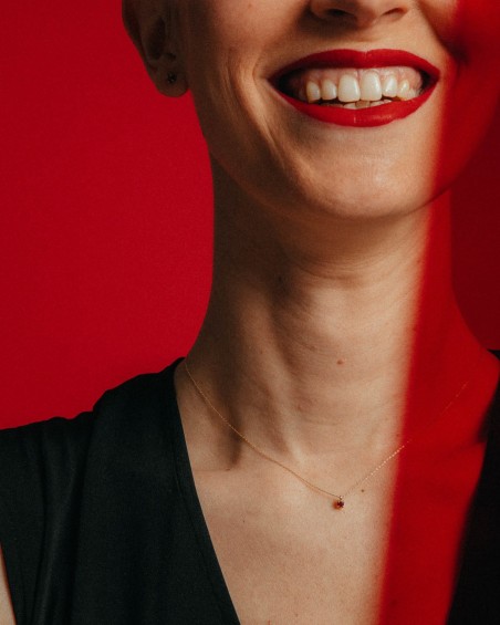 Colorize Ruby Gold Pendant | LECARRE