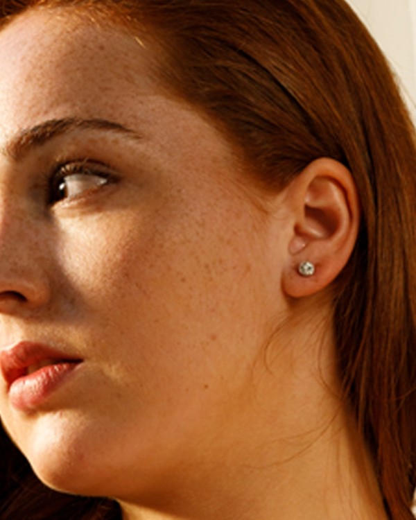 Diamond Rosette Earrings | LECARRE 2