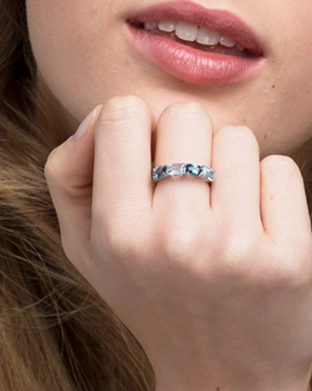 Bague en topaze bicolore | LECARRE