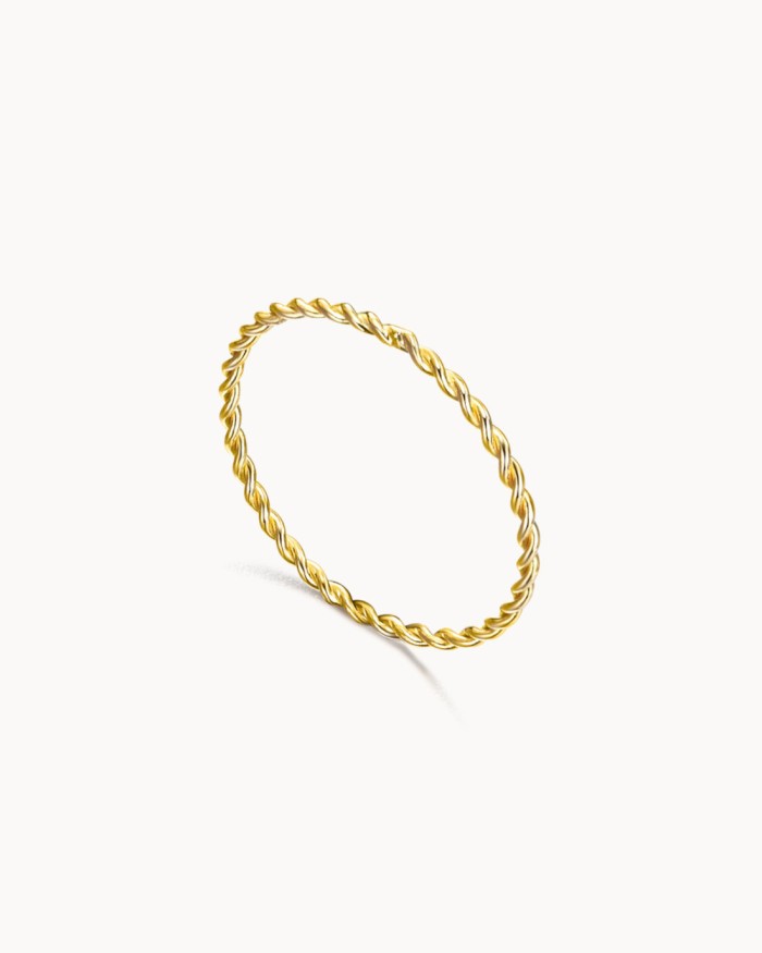 Goldener Spiralring | LECARRE