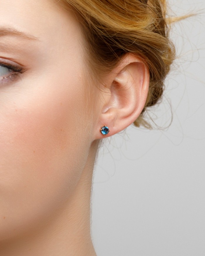 London Blue Topaz oorbellen | LECARRE