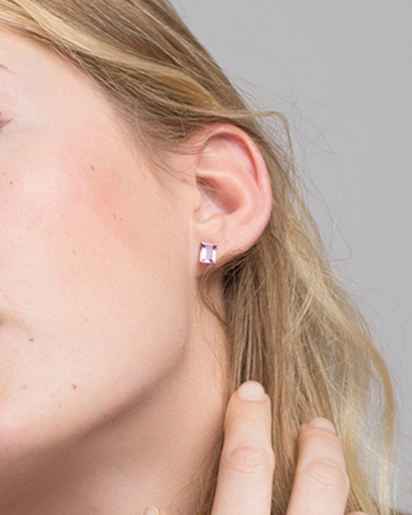 Earrings With Amethyst | LECARRE 2