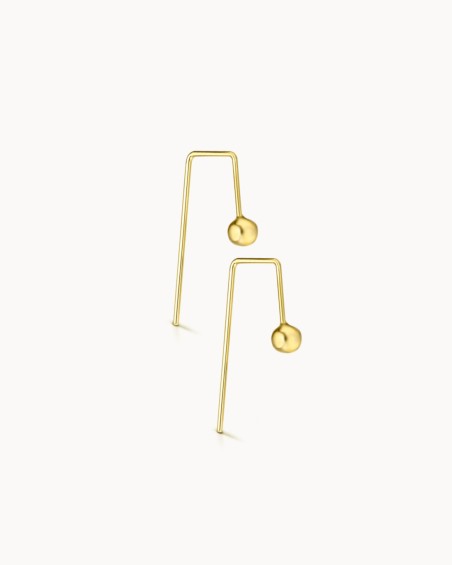 Bar Earring And Ball Termination | LECARRE