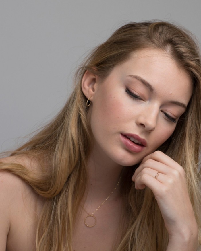 Gold Spiral Earring | LECARRE