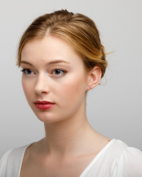 Gold Circle Earrings | LECARRE