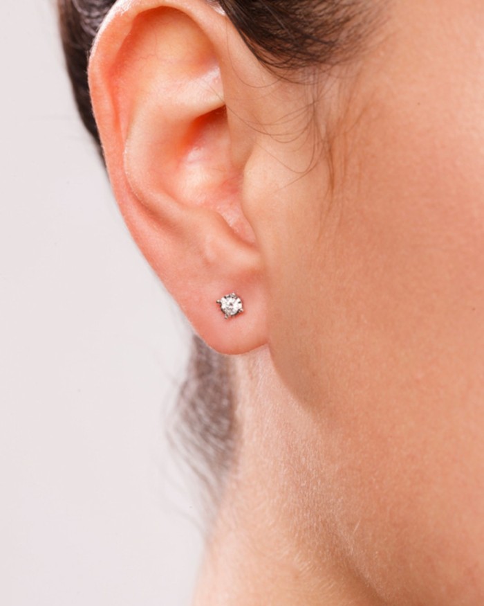 Pendientes Diamantes 4 Garras | LECARRE