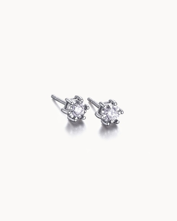 Pendientes Diamantes 6 Garras  | LECARRE