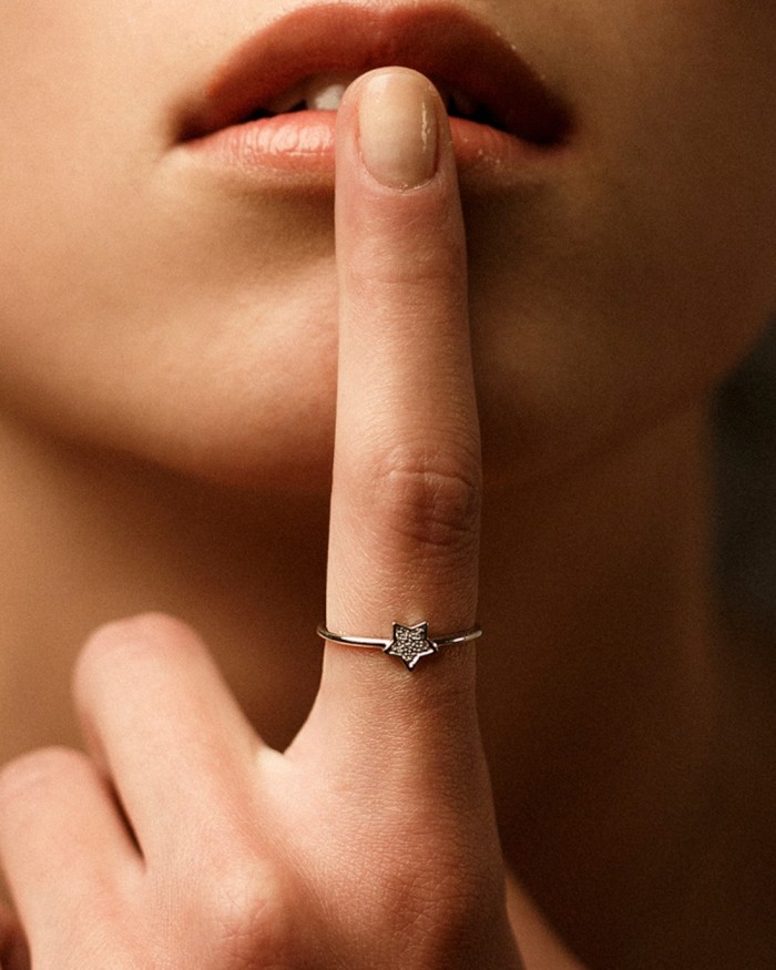 Sternring aus Gold und Diamanten | LECARRE