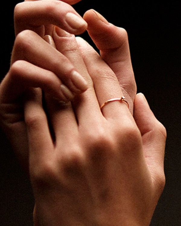 Roségouden diamanten ring | LECARRE 2