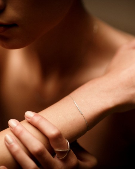 Armband van witgoud en diamanten | LECARRE