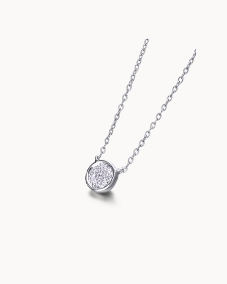 Colgante Redondo Oro Y Diamantes | LECARRE