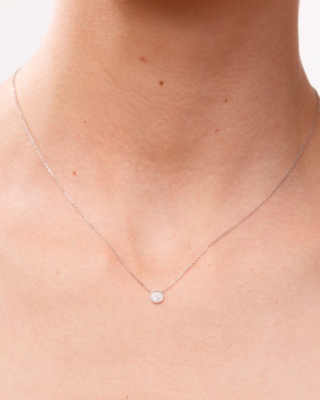 Ronde hanger in goud en diamanten | LECARRE