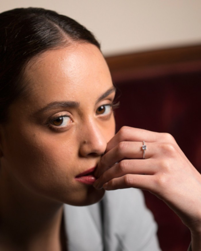 Bague en topaze et diamants | LECARRE