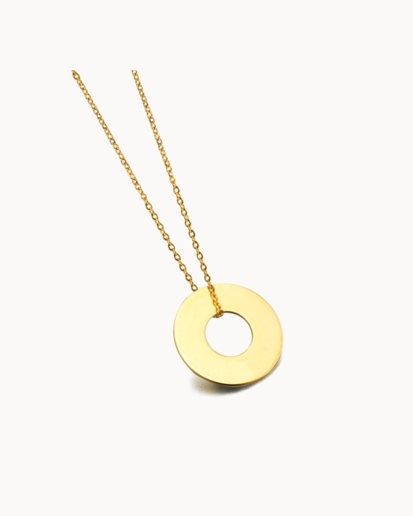 Collier ras du cou à disque | LECARRE