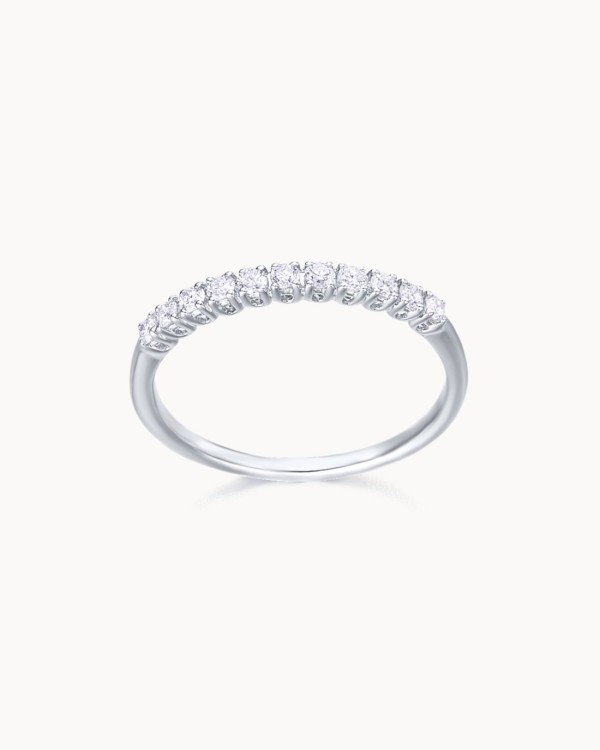 Half Alliance White Gold Diamonds | LECARRE