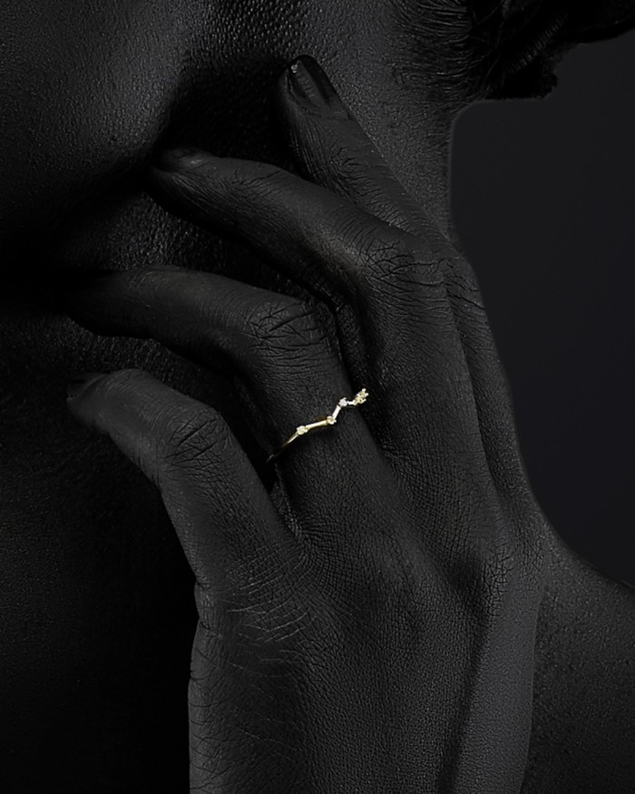 Anello in oro e diamanti Constellation | LECARRE