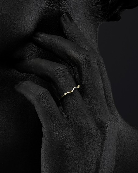 Constellation Ring Gold Diamonds | LECARRE