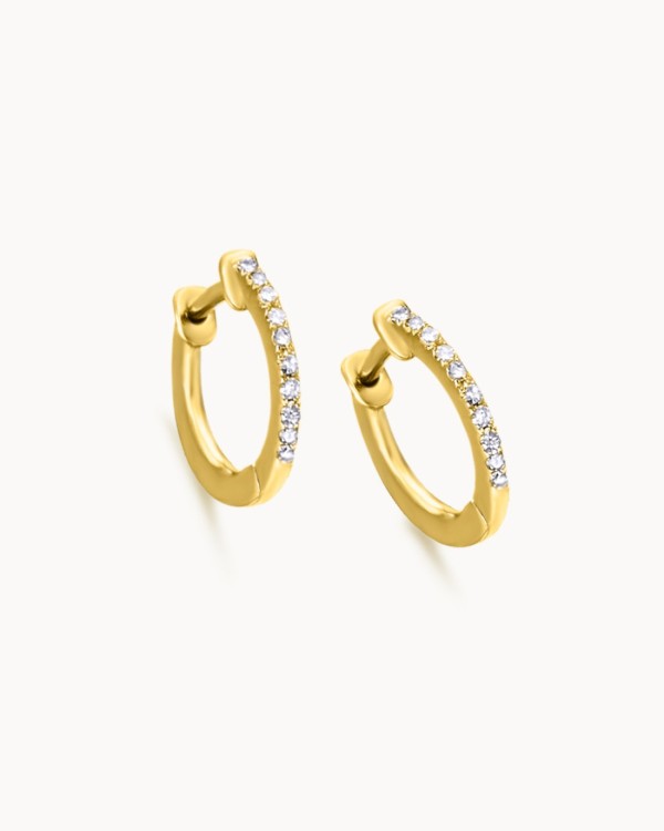 Orecchini in oro con diamanti | LECARRE