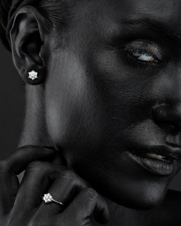 Rosette White Gold Diamonds | LECARRE 2