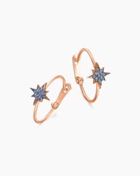 Pendientes Estrella Polar Con Topacio London | LECARRE