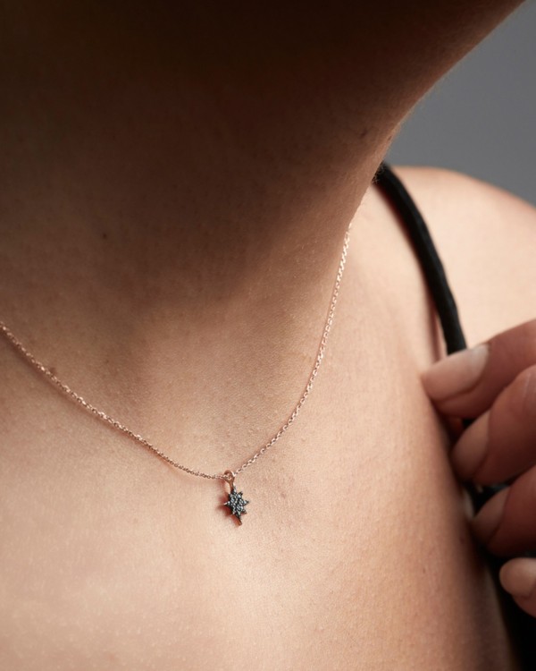 Colgante Estrella Polar Con Topacio London  | LECARRE 2