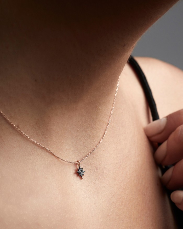 Pole Star Pendant With London Topaz | LECARRE