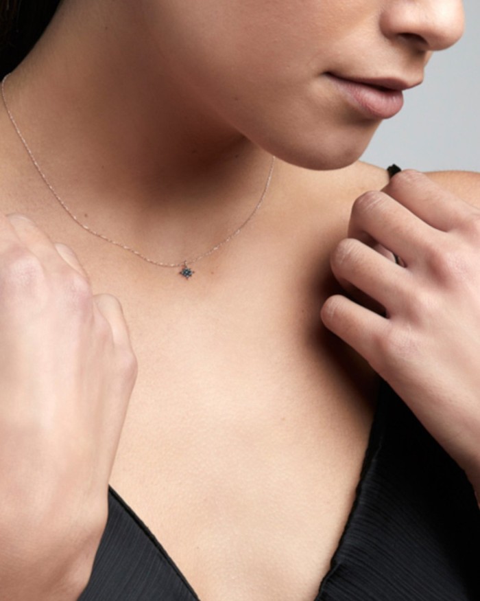 Pendentif Étoile Polaire avec Topaze Londres | LECARRE