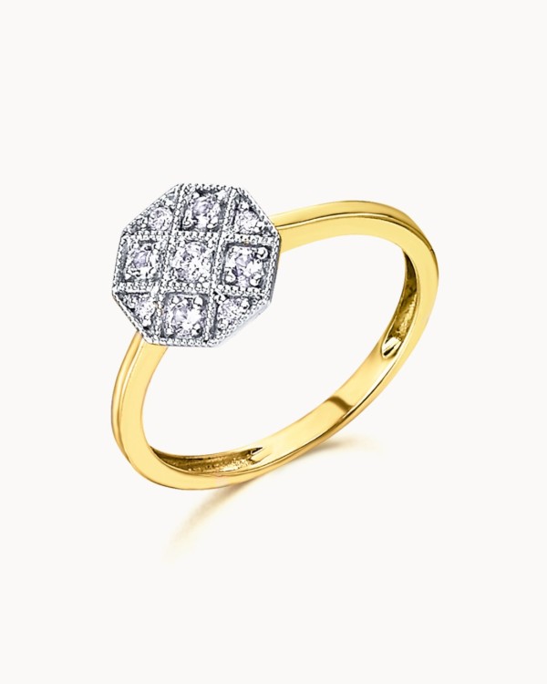 Bague Art Deco Octo | LECARRE
