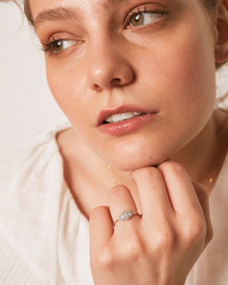 Anillo Art Deco Rombo | LECARRE