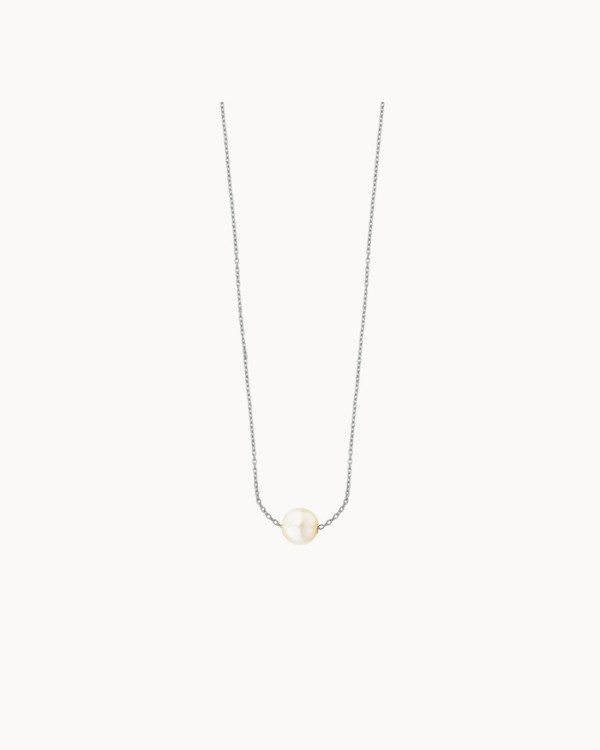 Witte gouden parelketting | LECARRE