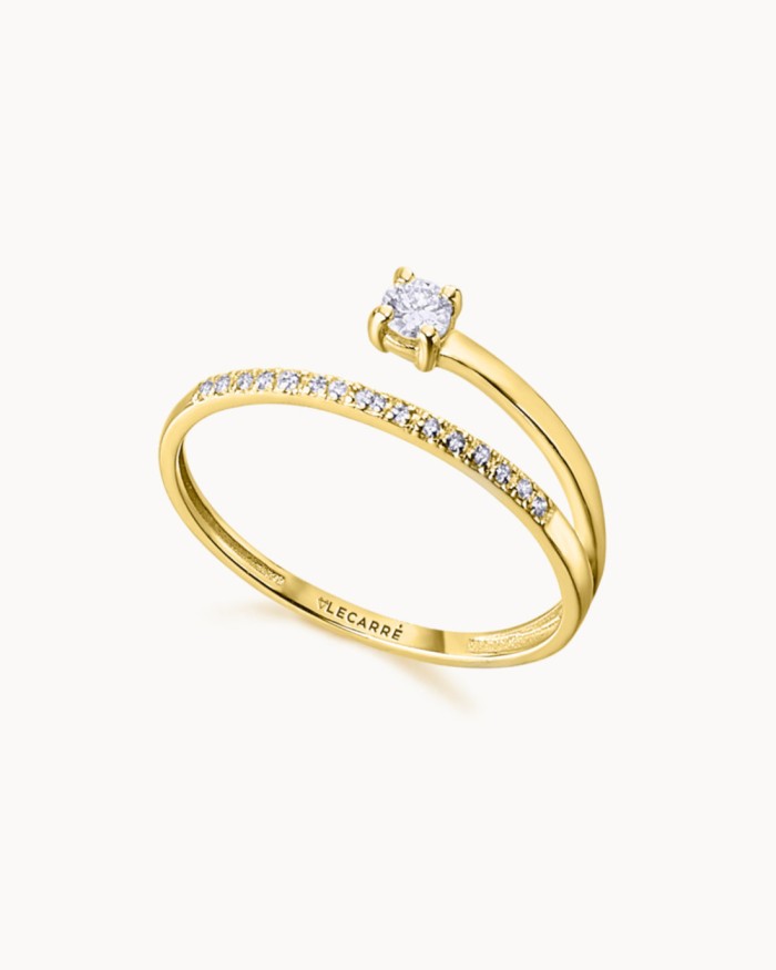 Nomad Gold Diamantring | LECARRE