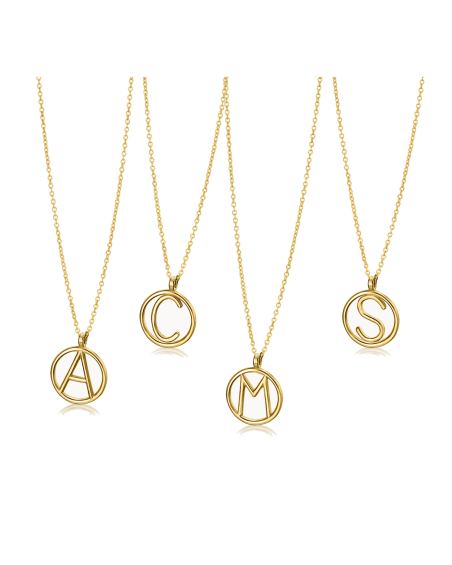 Initial Thread + Gold Chain | LECARRE